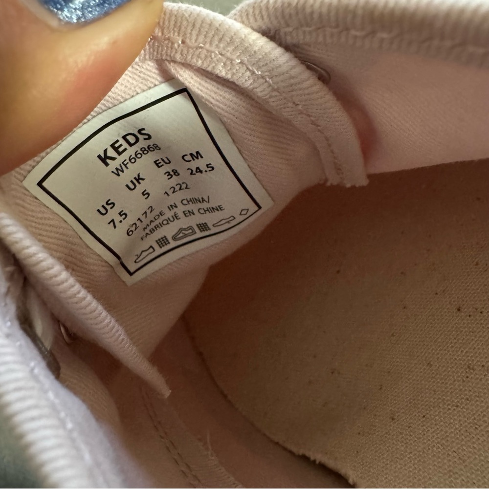 Keds Blush Canvas Sneakers - Picture 8 of 10